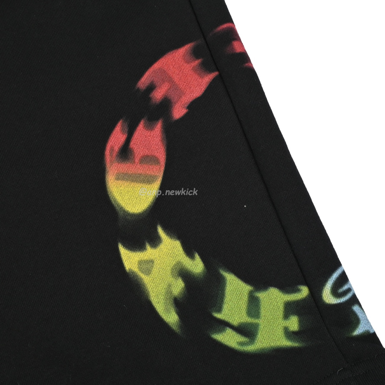 Givenchy Logo Colorful Printed Logo Capris (6) - newkick.cc